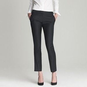 JCrew Super 120's Suiting Paley Pant Black 12